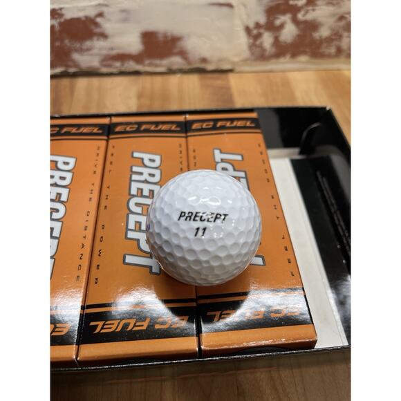 Precept Golf Balls Ec Fuel Drive Logo “Mauna Lani” The Distance Feel 3 Sleeve - Picture 3 of 6